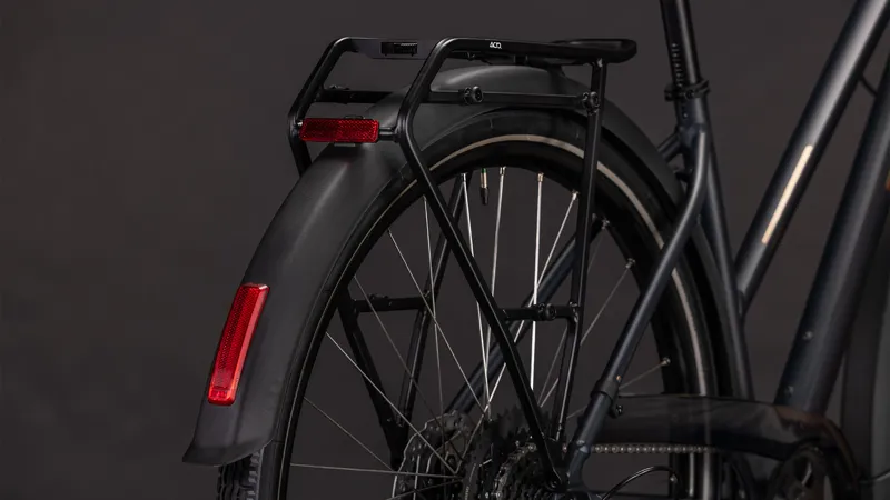 Cube Touring One Trapeze 2026 Hybrid Bike - Night/Chrome-3