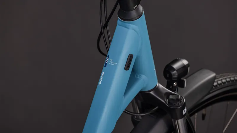 Cube Touring One Easy Entry 2026 Hybrid Bike - Bluebird/Grey-2