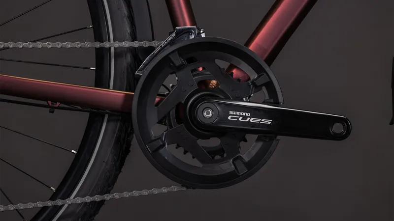 Cube Kathmandu Pro Trapeze 2026 Hybrid Bike - Sunglow/Prizm-5