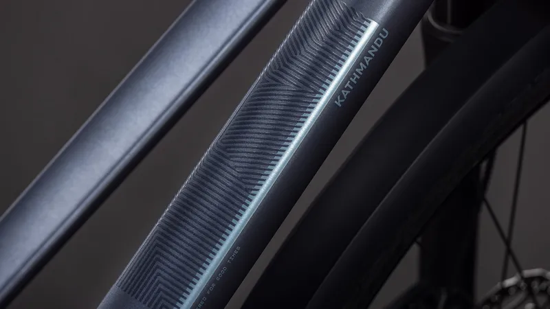 Cube Kathmandu EXC Trapeze 2026 Hybrid Bike - Metallicgrey/Chrome-3