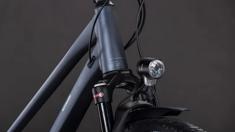 Cube Kathmandu EXC Trapeze 2026 Hybrid Bike - Metallicgrey/Chrome-6