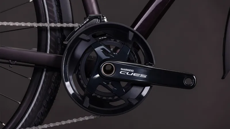 Cube Kathmandu SLX Trapeze 2026 Hybrid Bike - Solareclipse/Gold-5