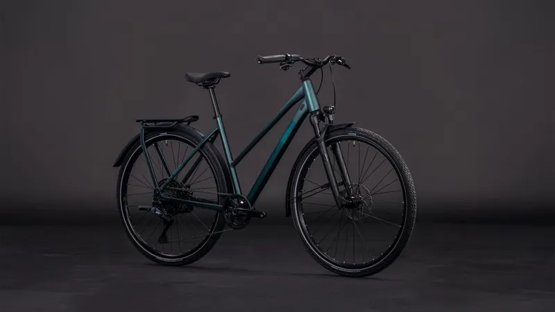Cube Kathmandu SLT Trapeze 2026 Hybrid Bike - Duskwood/Goblin-1