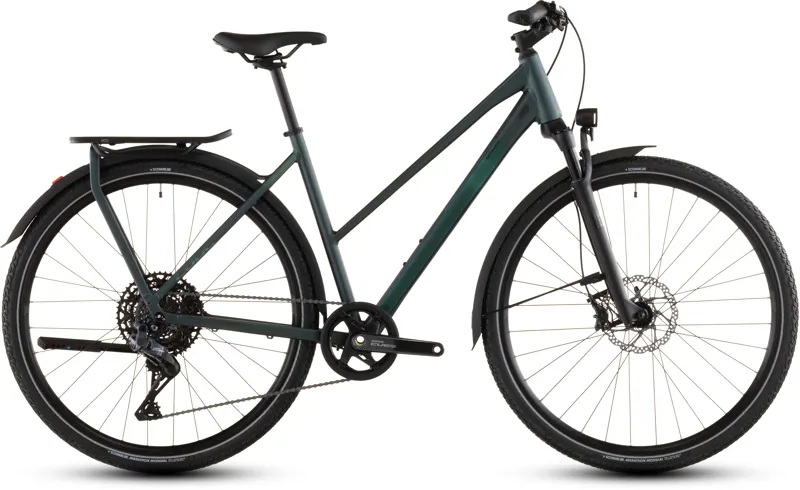 Cube Kathmandu SLT Trapeze 2026 Hybrid Bike - Duskwood/Goblin
