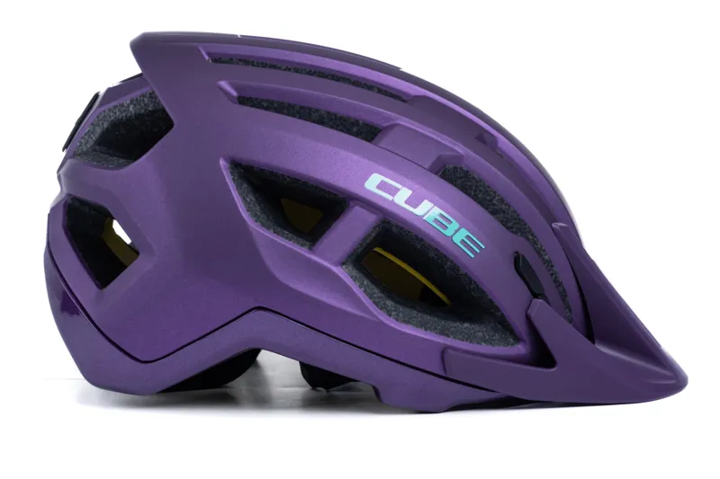 Cube Helmet Offpath Mips MTB Helmet - Purple-1