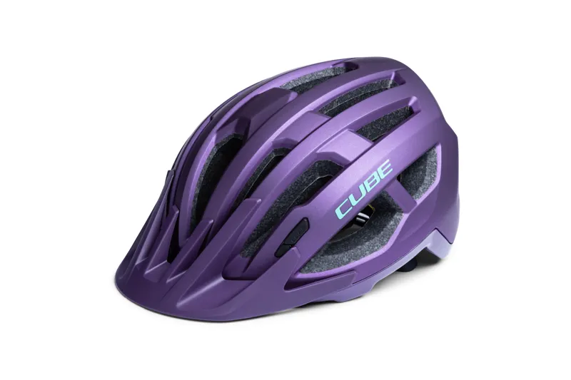 Cube Helmet Offpath Mips MTB Helmet - Purple