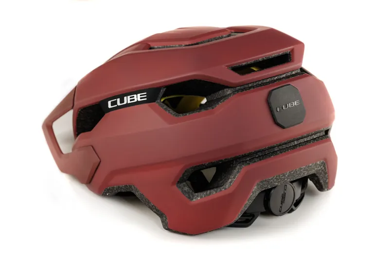 Cube Stray Mips MTB Helmet - Burgundy-3