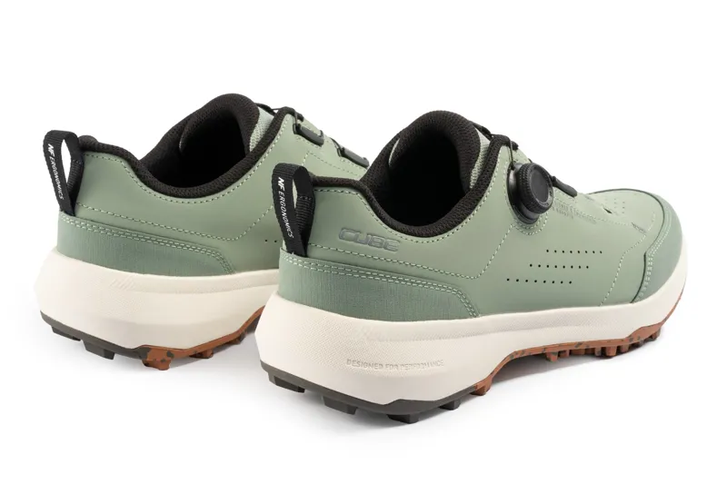 Cube Shoes OX Pro MTB Shoes - Green/Sand-3