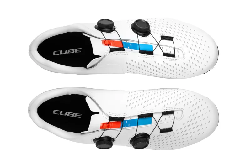 Cube Shoes Sydrix Pro Road Shoes - Grey/Blue/Red-1