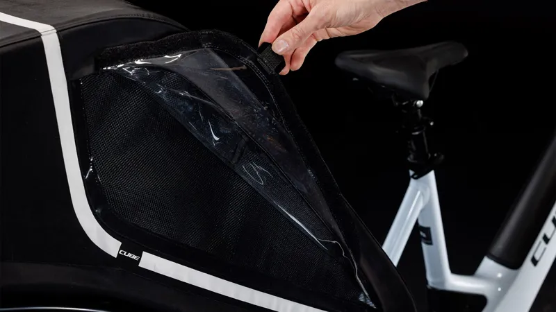 Cube Trike Hybrid Family 750 20/24W 2026 Electric Cargo Bike - White-8