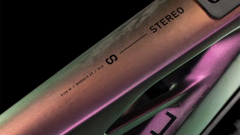 Cube Stereo Hybrid One44 HPC SLX 2025 Electric MTB - Molotov/Black-2