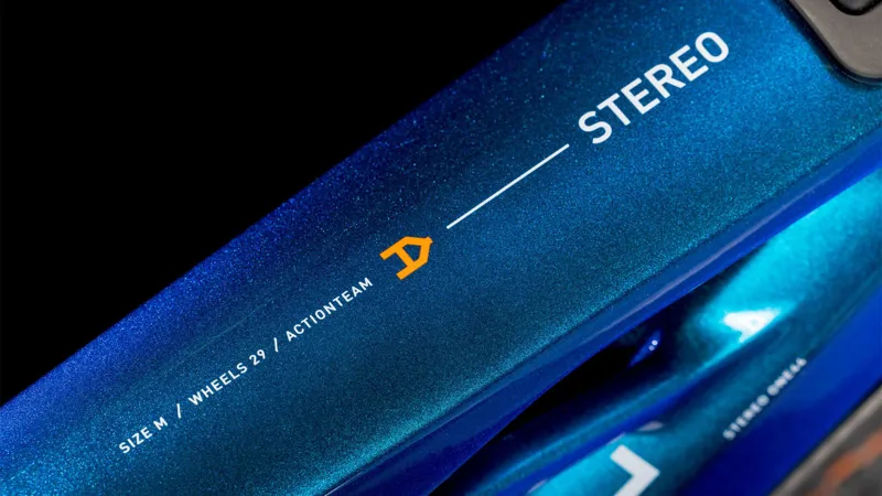 Cube Stereo Hybrid One44 HPC AT 2025 Electric MTB - Action Team-2