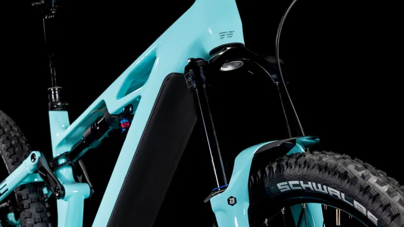 Cube Stereo Hybrid One77 HPC Race 2025 Electric MTB - Dazzle/Black-5