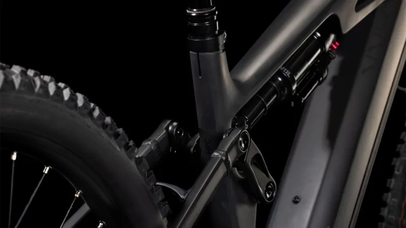 Cube Stereo Hybrid One77 HPC SLX 2025 Electric MTB - Blackline-3
