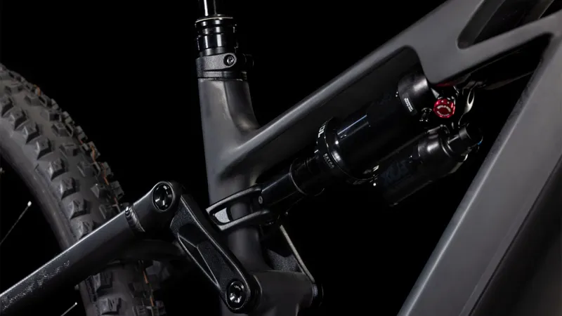 Cube Stereo Hybrid One77 HPC SLX 2025 Electric MTB - Blackline-4