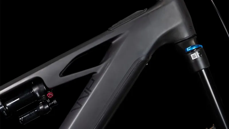 Cube Stereo Hybrid One77 HPC SLX 2025 Electric MTB - Blackline-5