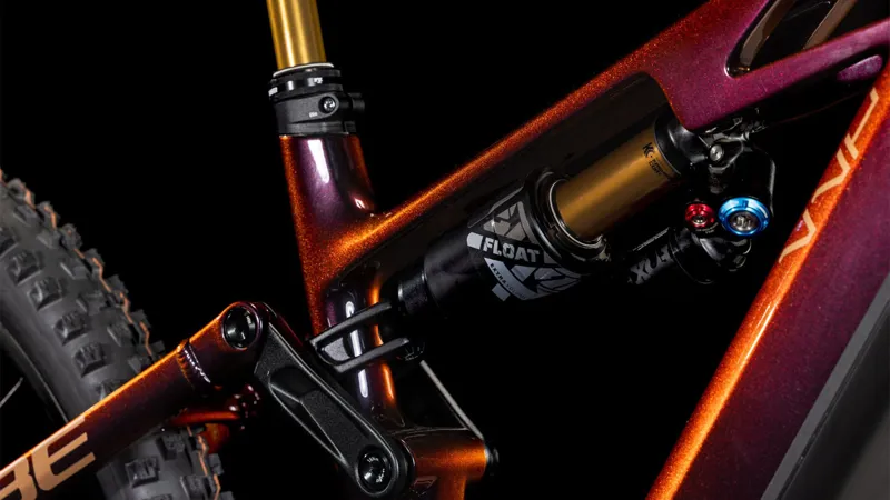 Cube Stereo Hybrid One77 HPC SLT 2025 Electric MTB - Solar Eclipse-4