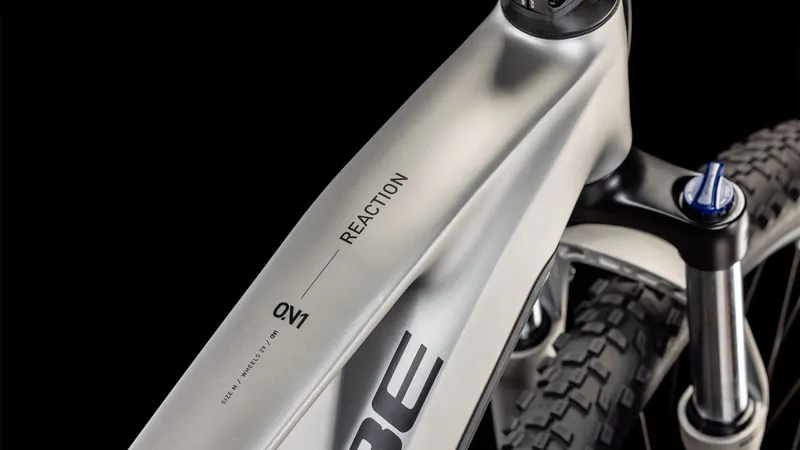 Cube Reaction Hybrid One 800 27.5/29er 2025 Electric MTB - Silver/Black-1