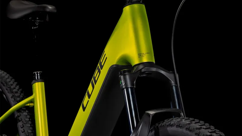 Cube Reaction Hybrid Race Easy Entry 2025 Electric MTB - Lizard/Black-1