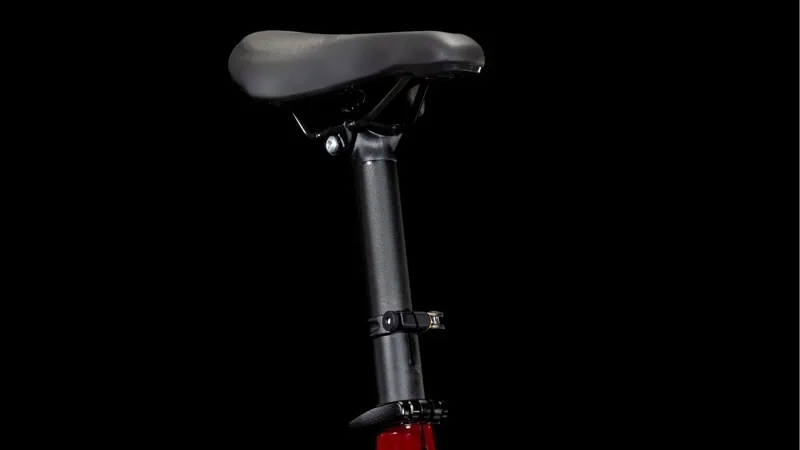 Cube Fold Hybrid 500 2025 Electric Folding Bike - Merlot Red/Reflex-3