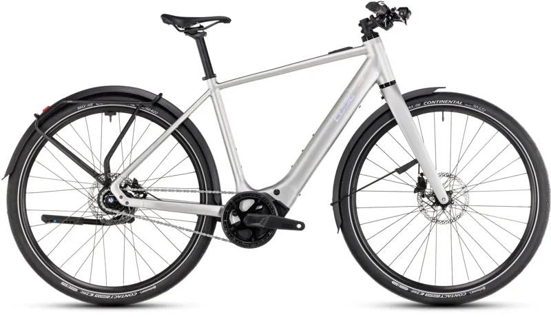 Cube Editor Hybrid SLX FE 400x 2025 Electric Bike - Sleekgrey/Spectral - XL