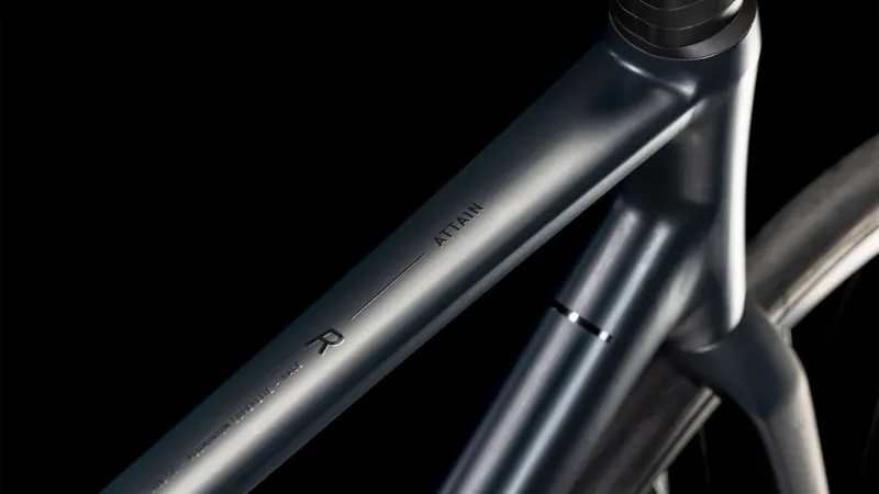 Cube Attain Race 2025 Endurance Road Bike - Night/Black-1