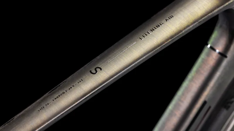 Cube Litening Air C:68X SLT 2025 Carbon Race Road Bike - Liquid Lava-2