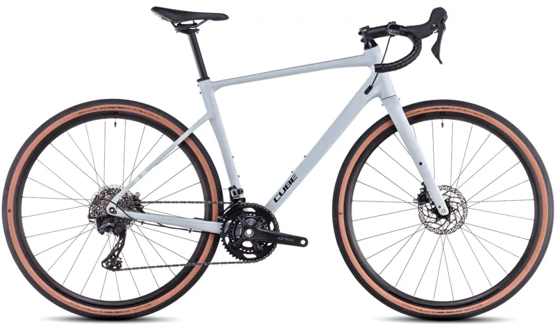 Cube Nuroad Race 2025 Gravel Road Bike - Haze/Glossy