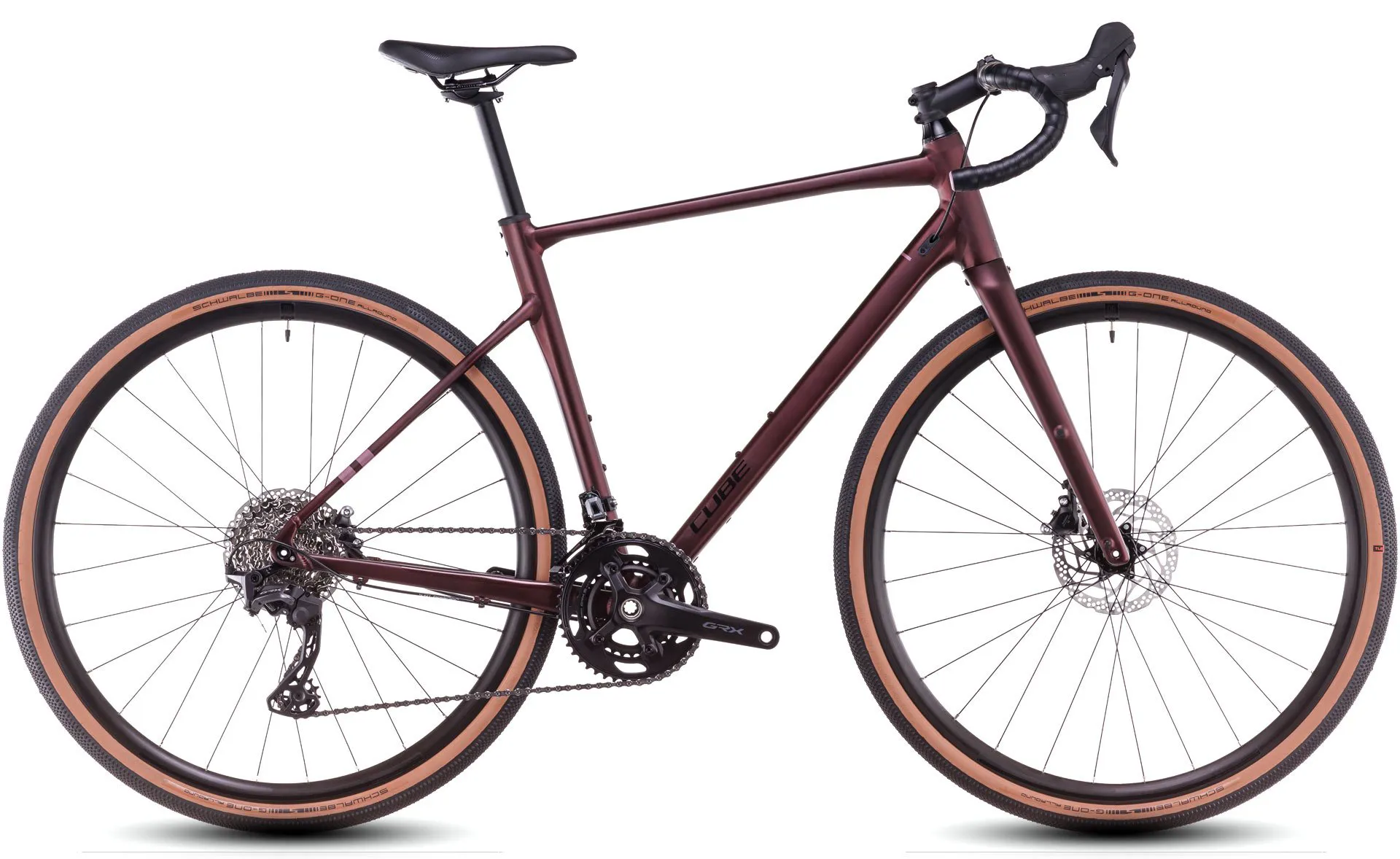 Cube Nuroad Race 2025 Gravel Road Bike - Ruby Red/Gloss