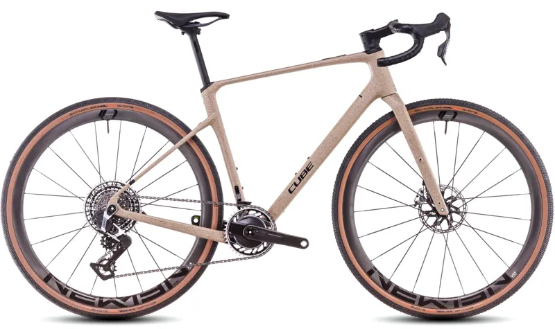 Cube Nuroad C 62 SLT 2025 Carbon Gravel Bike Mineral Grit Black