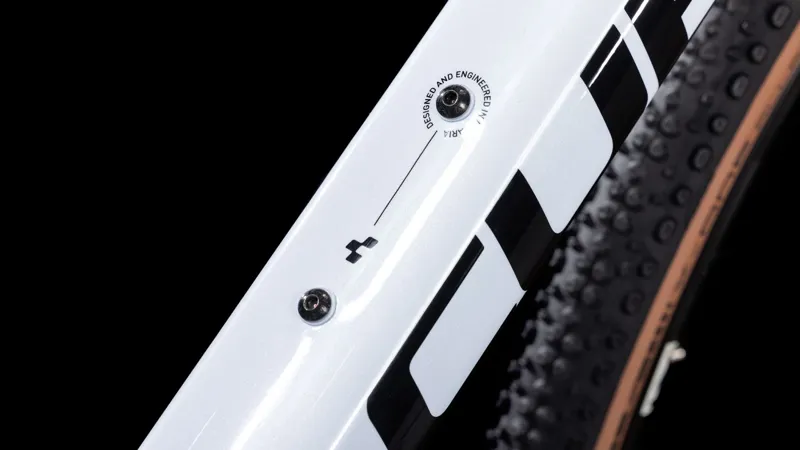 Cube Cross Race C:62 Race 2026 Cyclocross Bike - Polar White/Blue-2