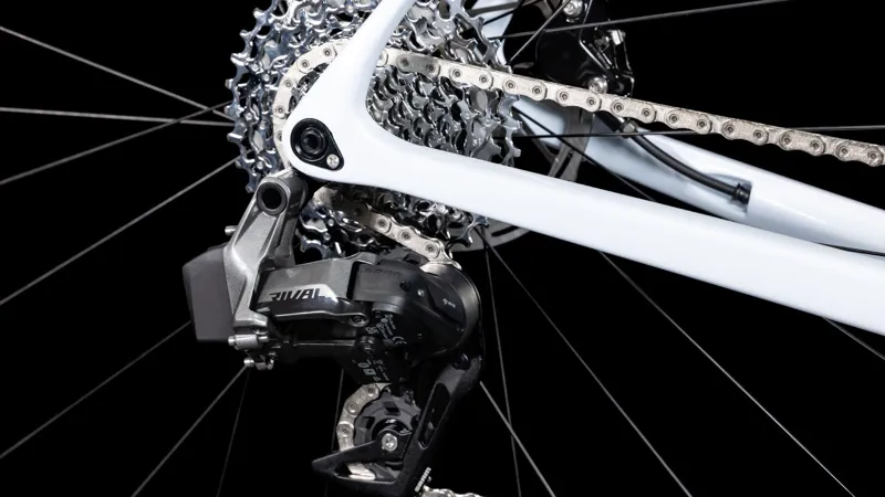 Cube Cross Race C:62 Race 2026 Cyclocross Bike - Polar White/Blue-5