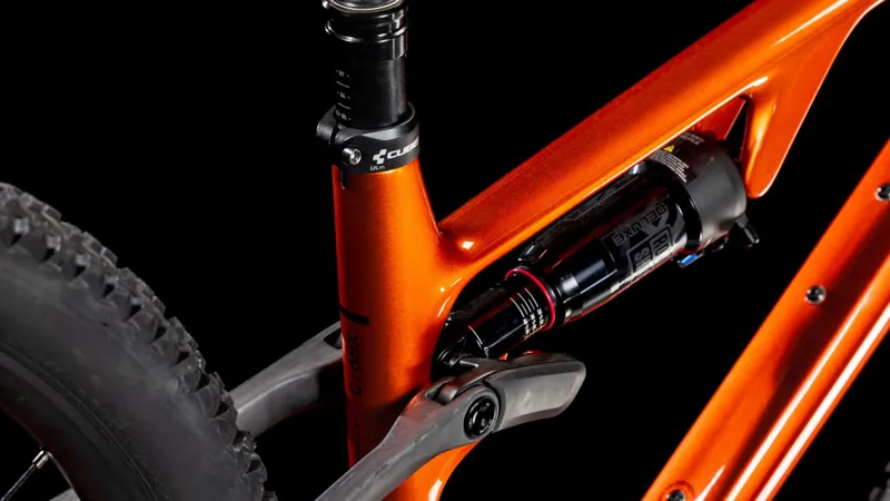 Cube AMS One11 C:68x Pro 29er 2025 Full Suspension MTB - Electric Orange-2