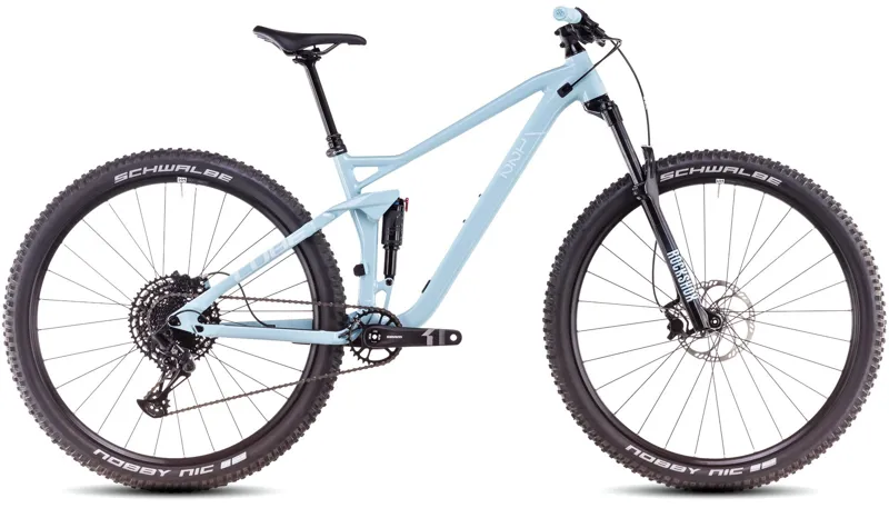 Cube Stereo One22 Pro 27.5/29er 2025 Full Suspension MTB - Sky Blue