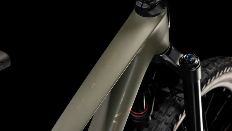 Cube Stereo One77 C:68X TM 29er 2026 Full Suspension MTB - Dusty Olive-1