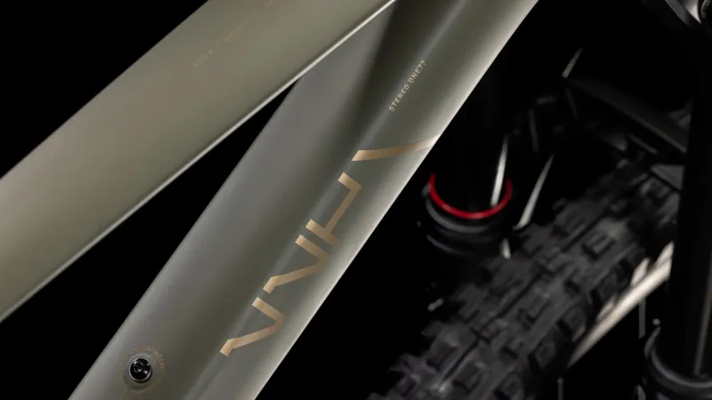 Cube Stereo One77 C:68X TM 29er 2026 Full Suspension MTB - Dusty Olive-2