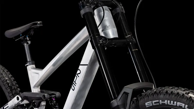 Cube Two15 Pro 27.5 inch Full Suspension Mountain Bike - Raw Metal-6