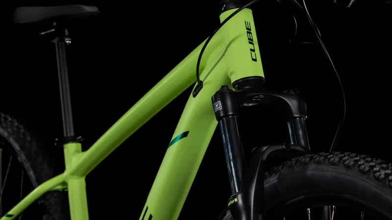 Cube Aim One 2026 Hardtail Mountain Bike - Lemon Squeeze-5