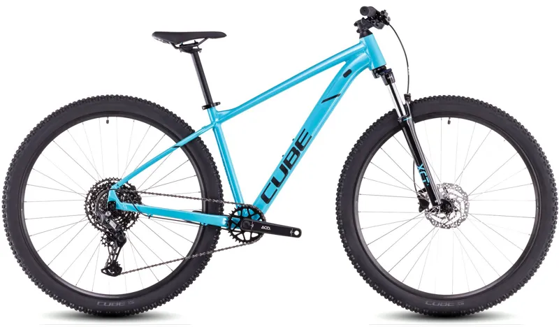 Cube Aim Race 27.5/29er 2025 Hardtail Mountain Bike - Swimming Pool