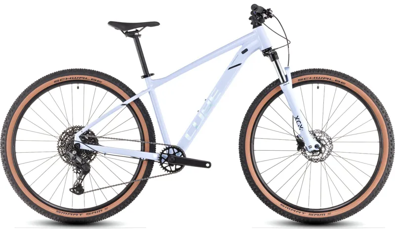 Cube Aim SLX 2026 Hardtail Mountain Bike - Blue Blossom/Pearl