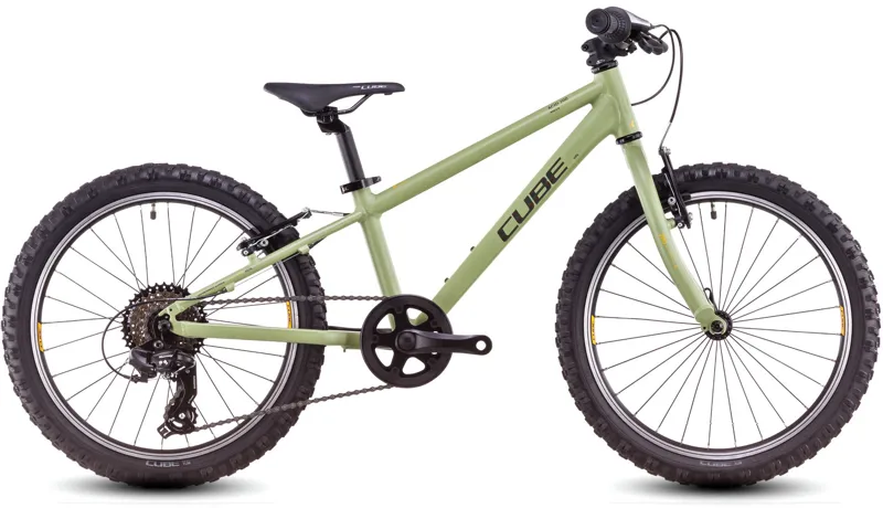 Cube Acid 200 20w 2026 Kids Bike - Light Olive/Orange