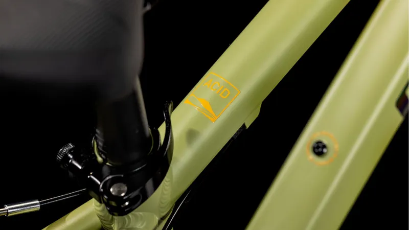 Cube Acid 200 20w 2026 Kids Bike - Light Olive/Orange-2