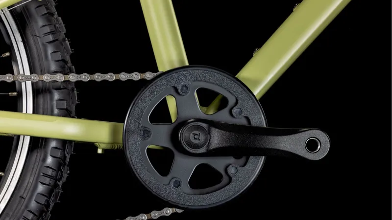 Cube Acid 200 20w 2026 Kids Bike - Light Olive/Orange-4