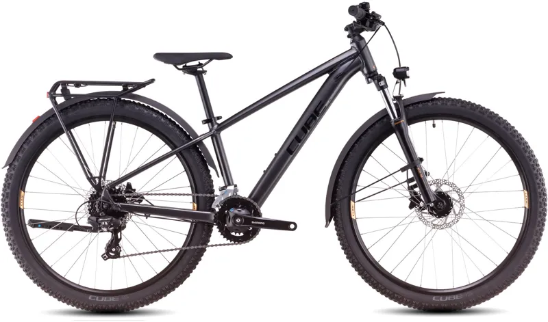 Cube Acid 260 Disc Allroad 26w 2025 Junior Mountain Bike - Grey/Flash