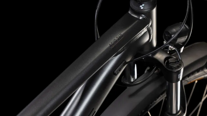 Cube Acid 260 Disc Allroad 26w 2025 Junior Mountain Bike - Grey/Flash-1