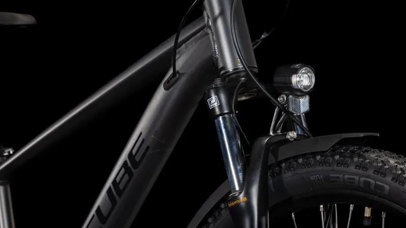 Cube Acid 260 Disc Allroad 26w 2025 Junior Mountain Bike - Grey/Flash-4