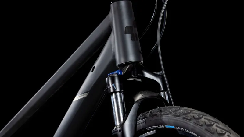 Cube Nature One Trapeze 2026 Hybrid Bike - Black/Black-4