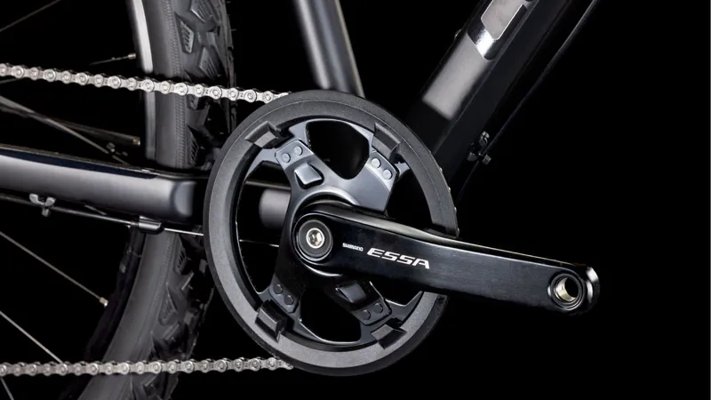 Cube Nature One Trapeze 2026 Hybrid Bike - Black/Black-5