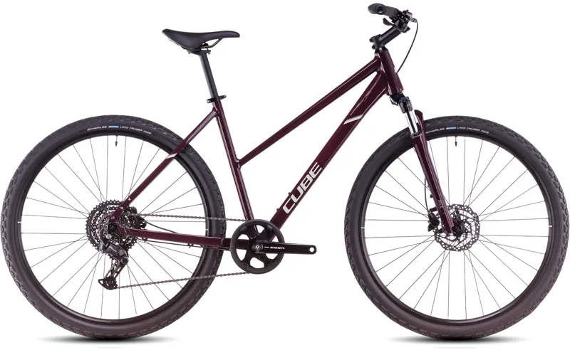 Cube Nature One Trapeze 2026 Hybrid Bike - Amarone/Lunar