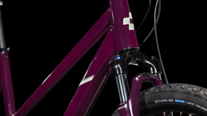 Cube Nature One Trapeze 2026 Hybrid Bike - Amarone/Lunar-5